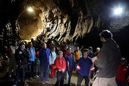 Excursion in cave